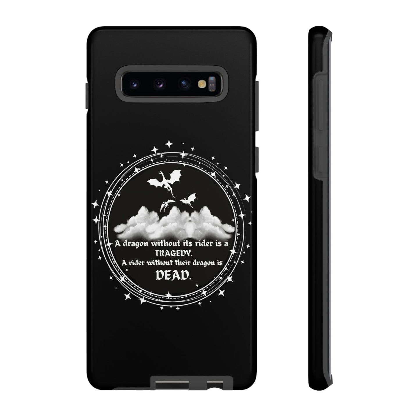 Copy of Fourth Wing Phone Case, Dragon Fantasy Bookish Phone Case, Iron Flame, Tairn and Andarna