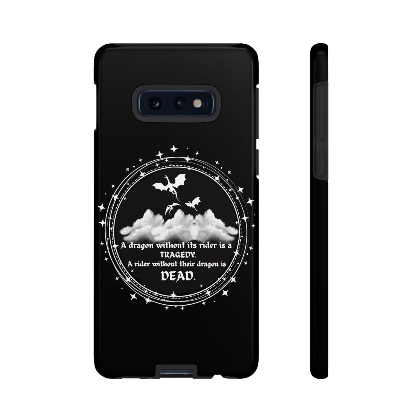 Copy of Fourth Wing Phone Case, Dragon Fantasy Bookish Phone Case, Iron Flame, Tairn and Andarna