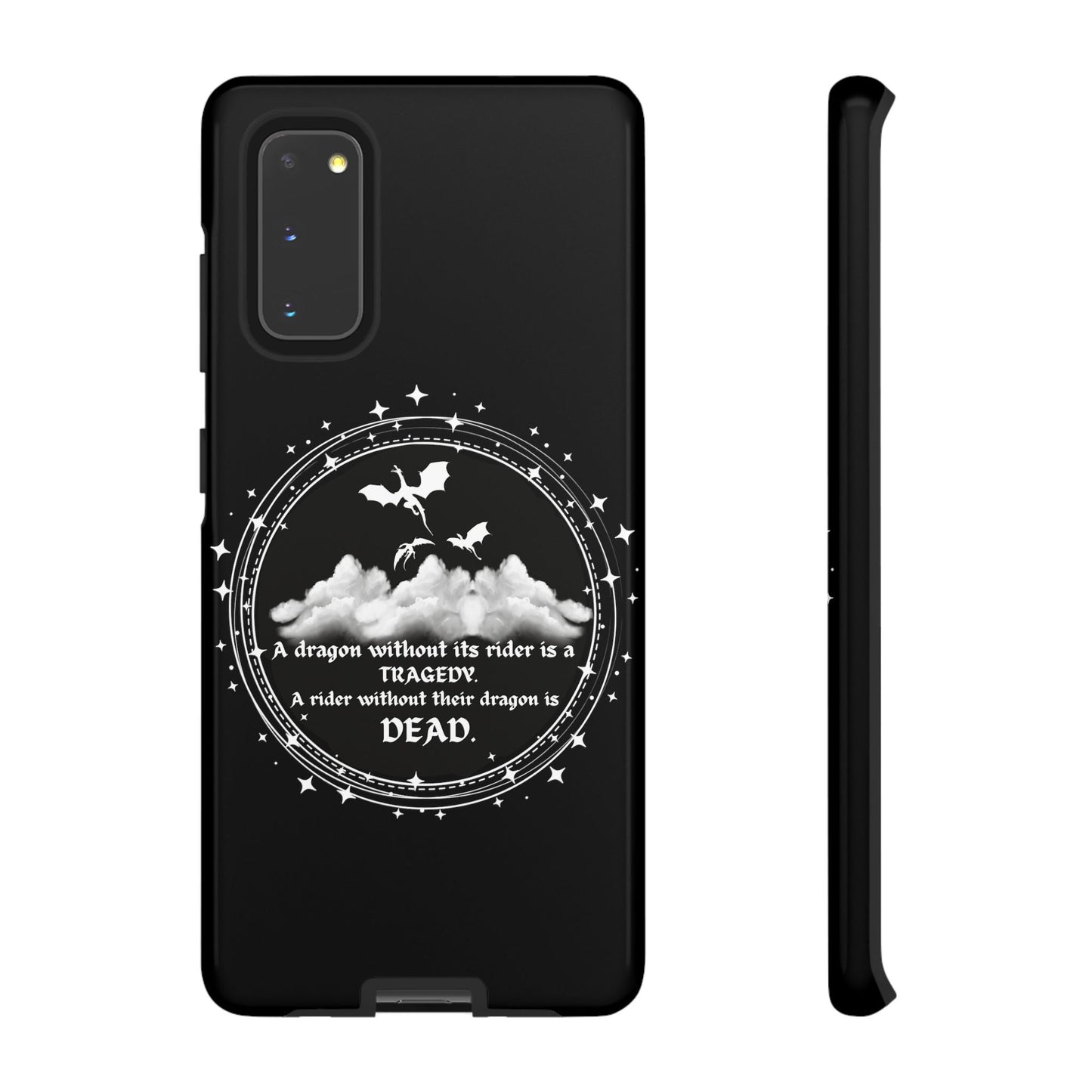 Copy of Fourth Wing Phone Case, Dragon Fantasy Bookish Phone Case, Iron Flame, Tairn and Andarna