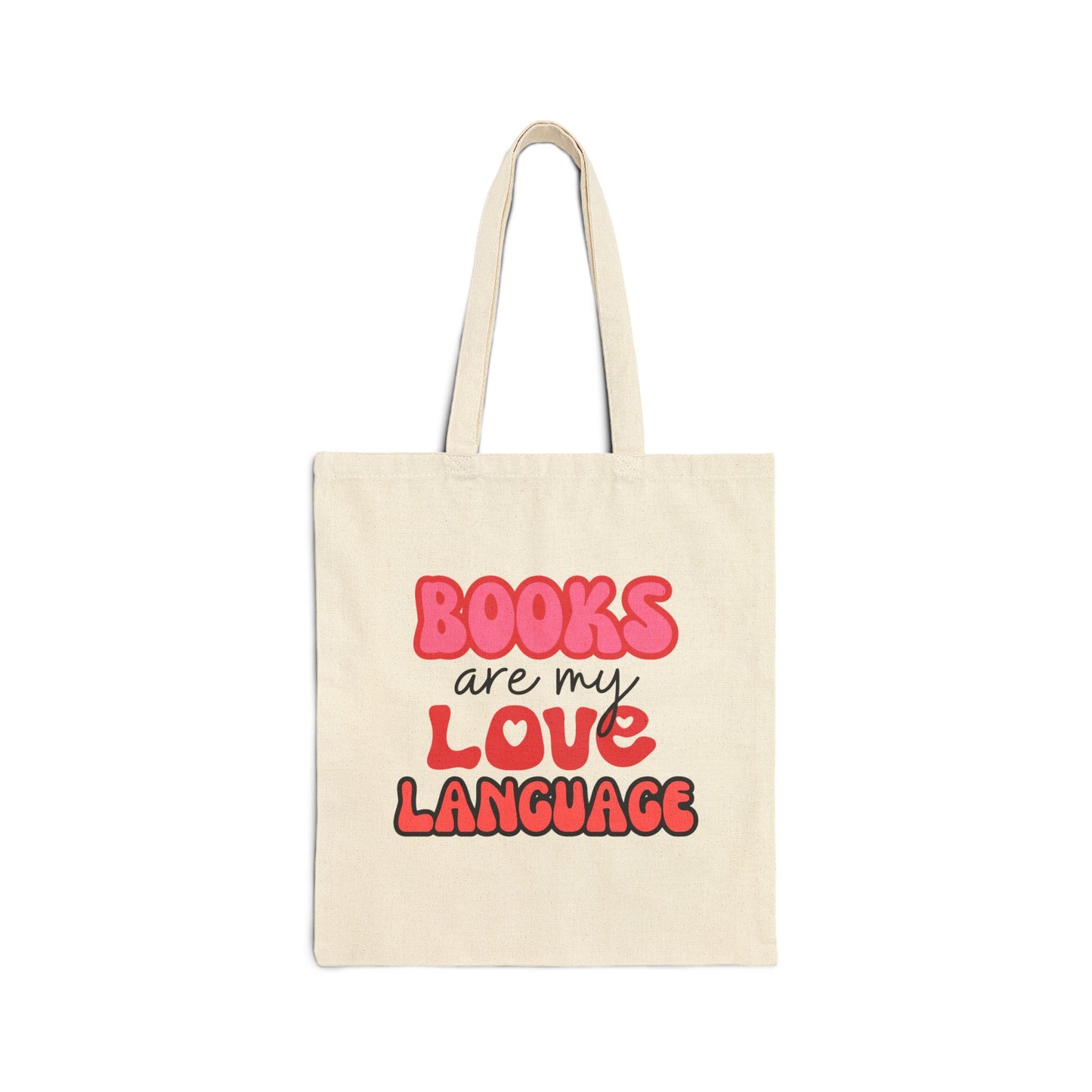 Canvas Tote Bag, Bookish Tote Bag, Book Trope Bag, Romance Book Tropes, Candy Heart Bag, Conversation Heart Bag, Tote Bag