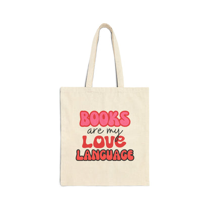 Canvas Tote Bag, Bookish Tote Bag, Book Trope Bag, Romance Book Tropes, Candy Heart Bag, Conversation Heart Bag, Tote Bag