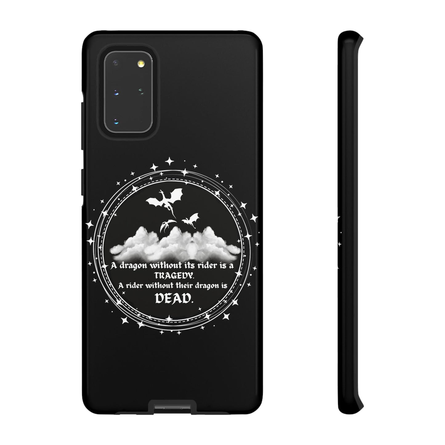 Copy of Fourth Wing Phone Case, Dragon Fantasy Bookish Phone Case, Iron Flame, Tairn and Andarna