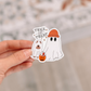 Trick-Or-Treat Ghost Sticker