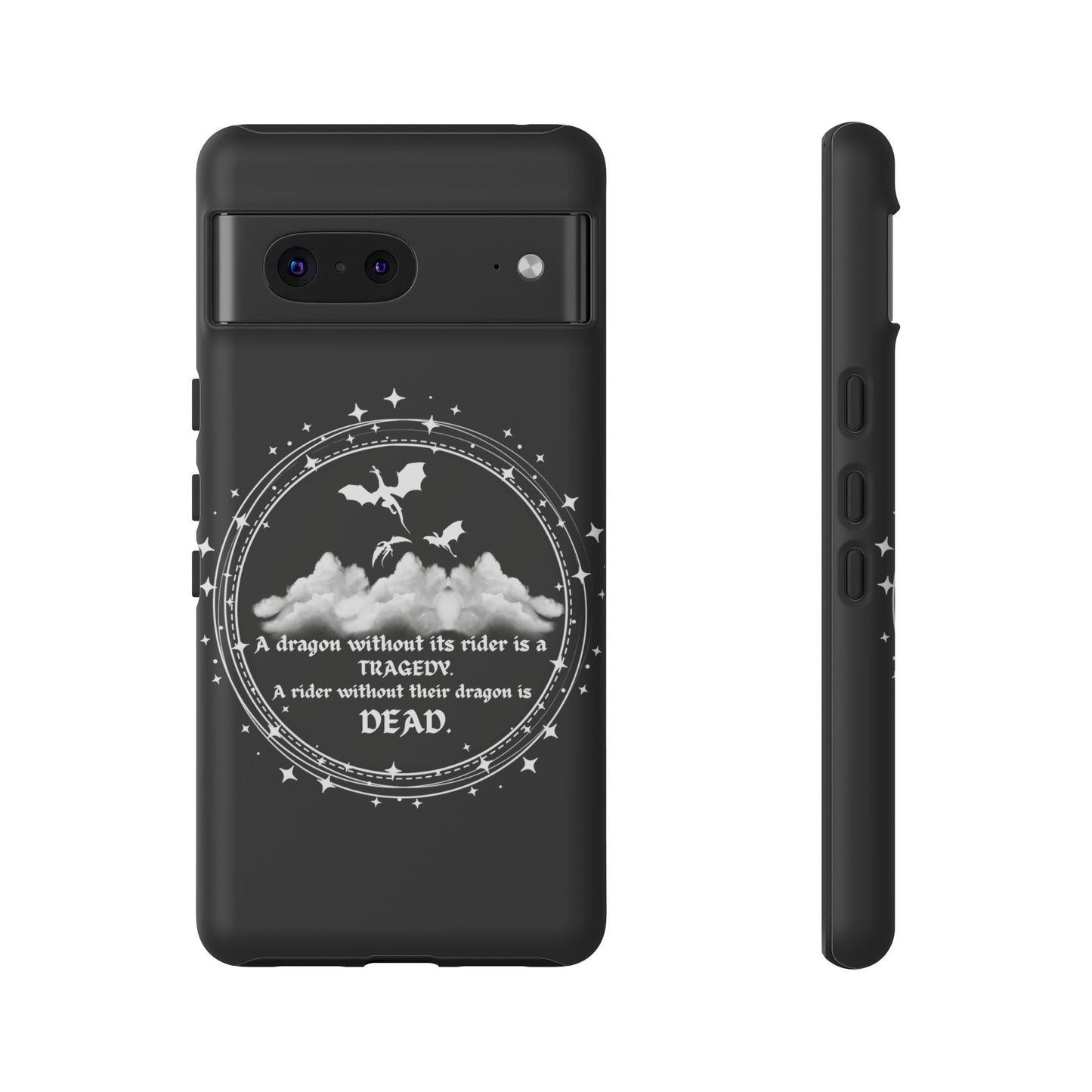 Copy of Fourth Wing Phone Case, Dragon Fantasy Bookish Phone Case, Iron Flame, Tairn and Andarna