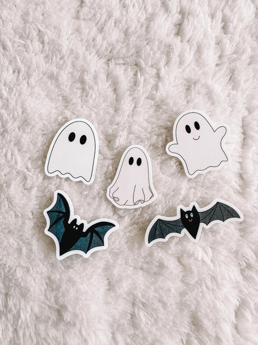 Mini Boos And Bats Sticker Pack