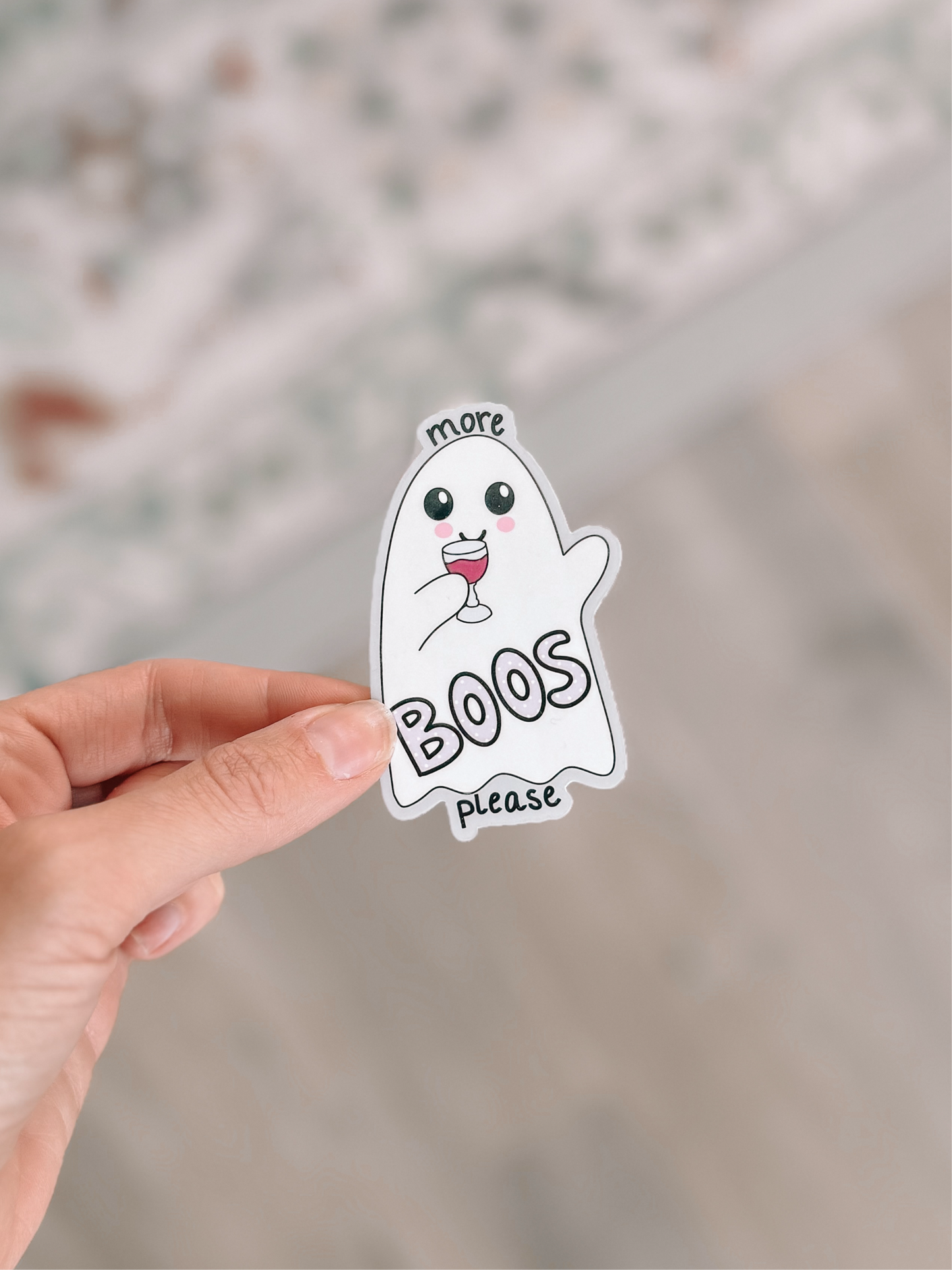 More Boos Please Sticker