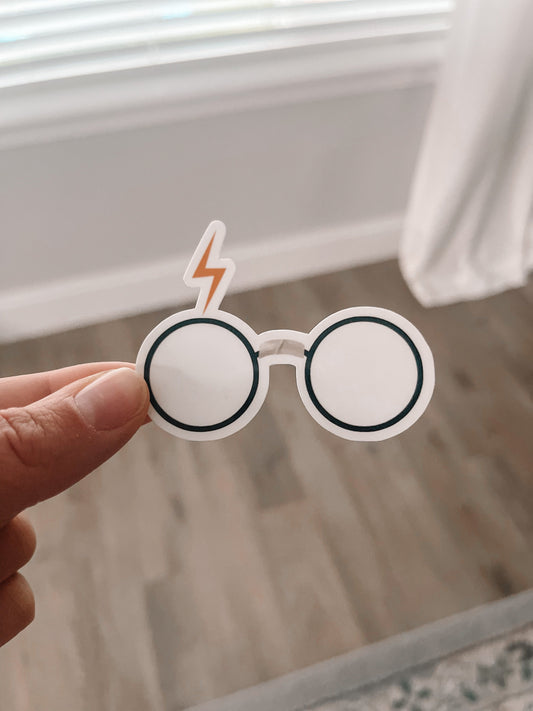 Harry Potter Glasses Sticker