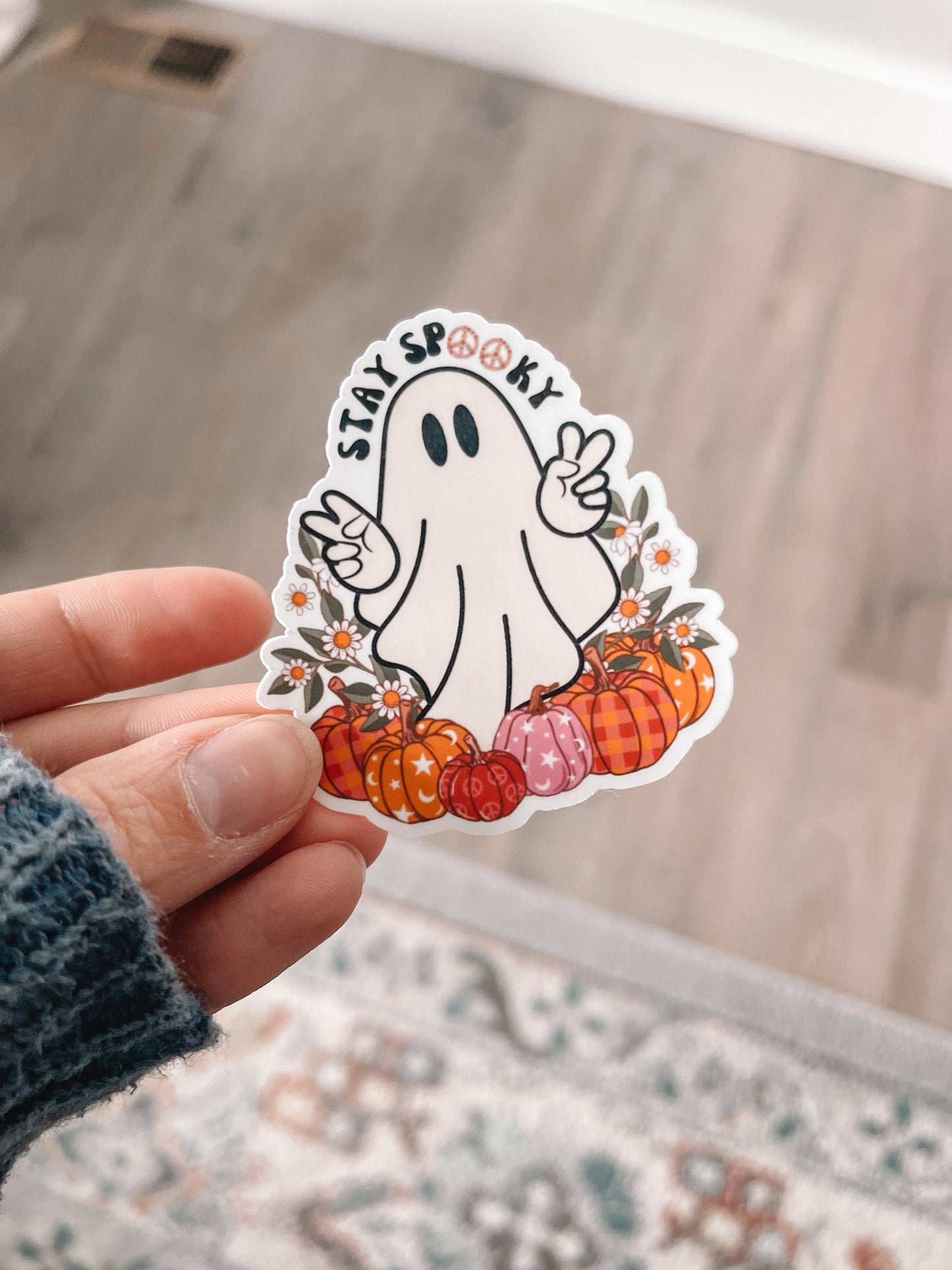 Stay Spooky Fall Ghost Sticker