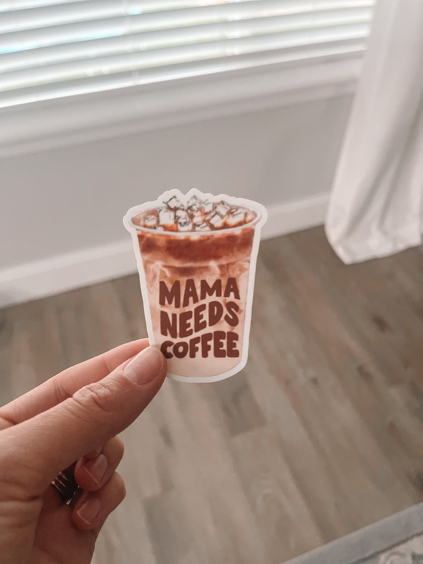 Mama Needs Coffee Sticker