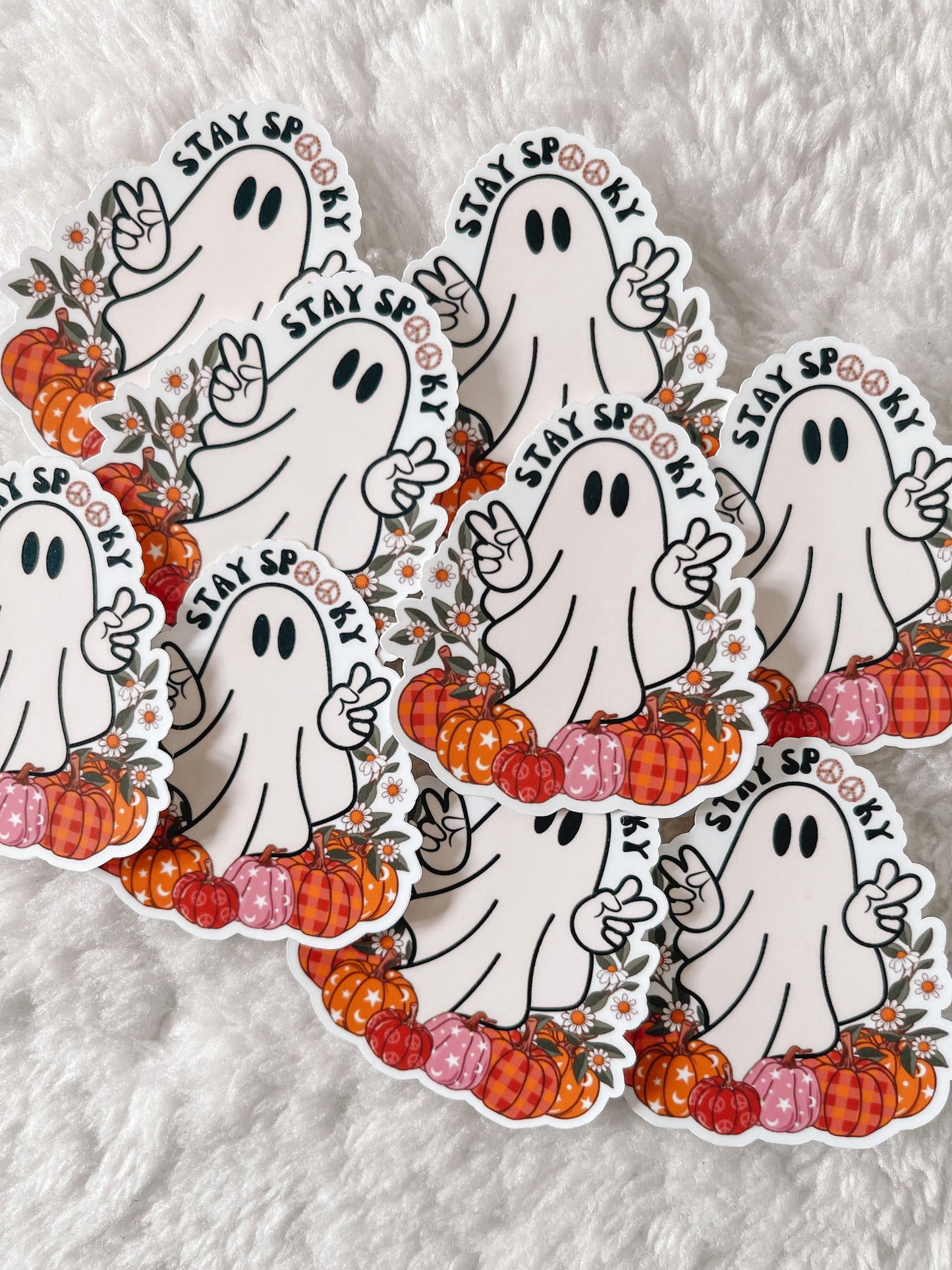 Stay Spooky Fall Ghost Sticker