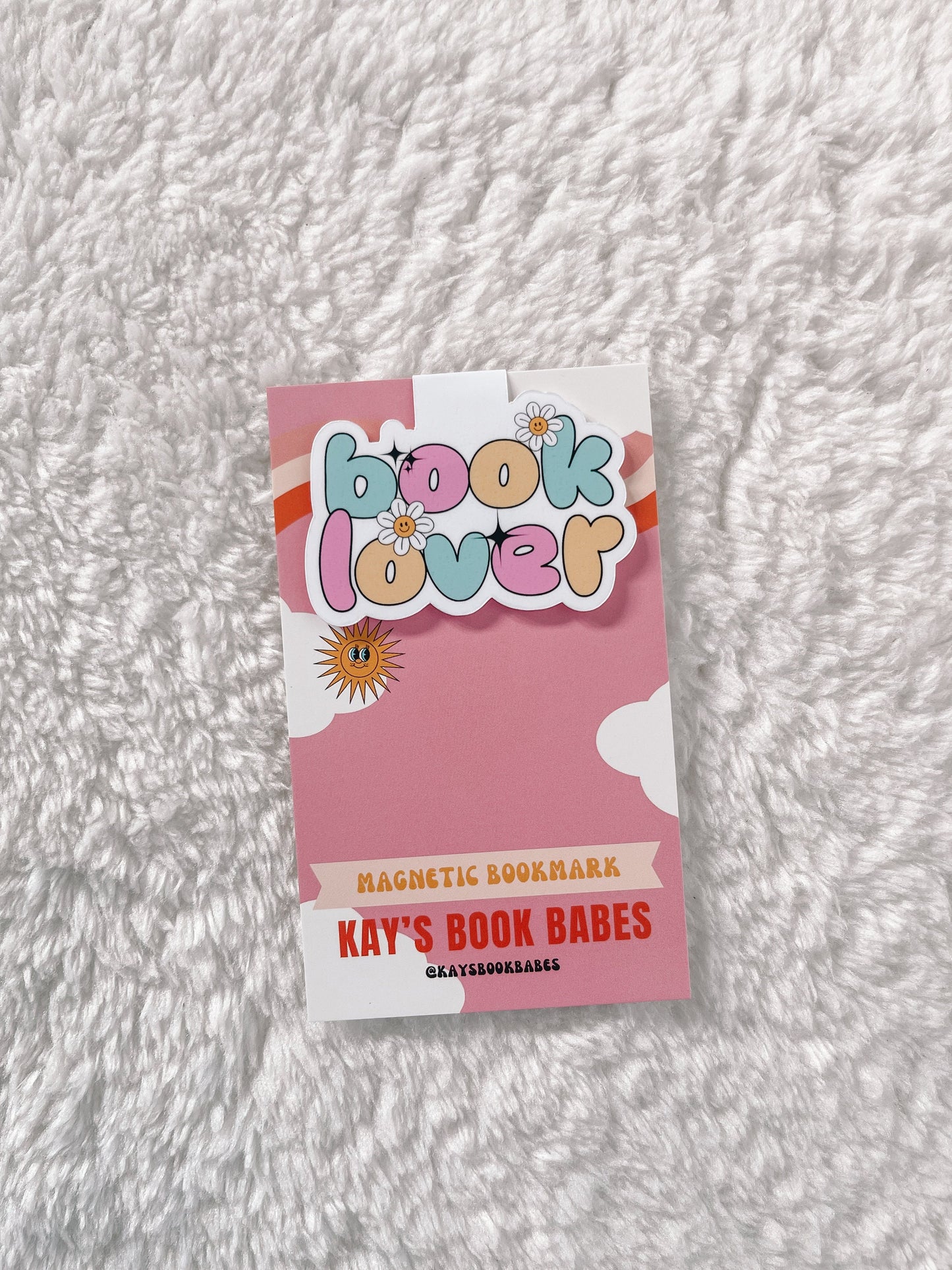 Book Lover Magnetic Bookmark