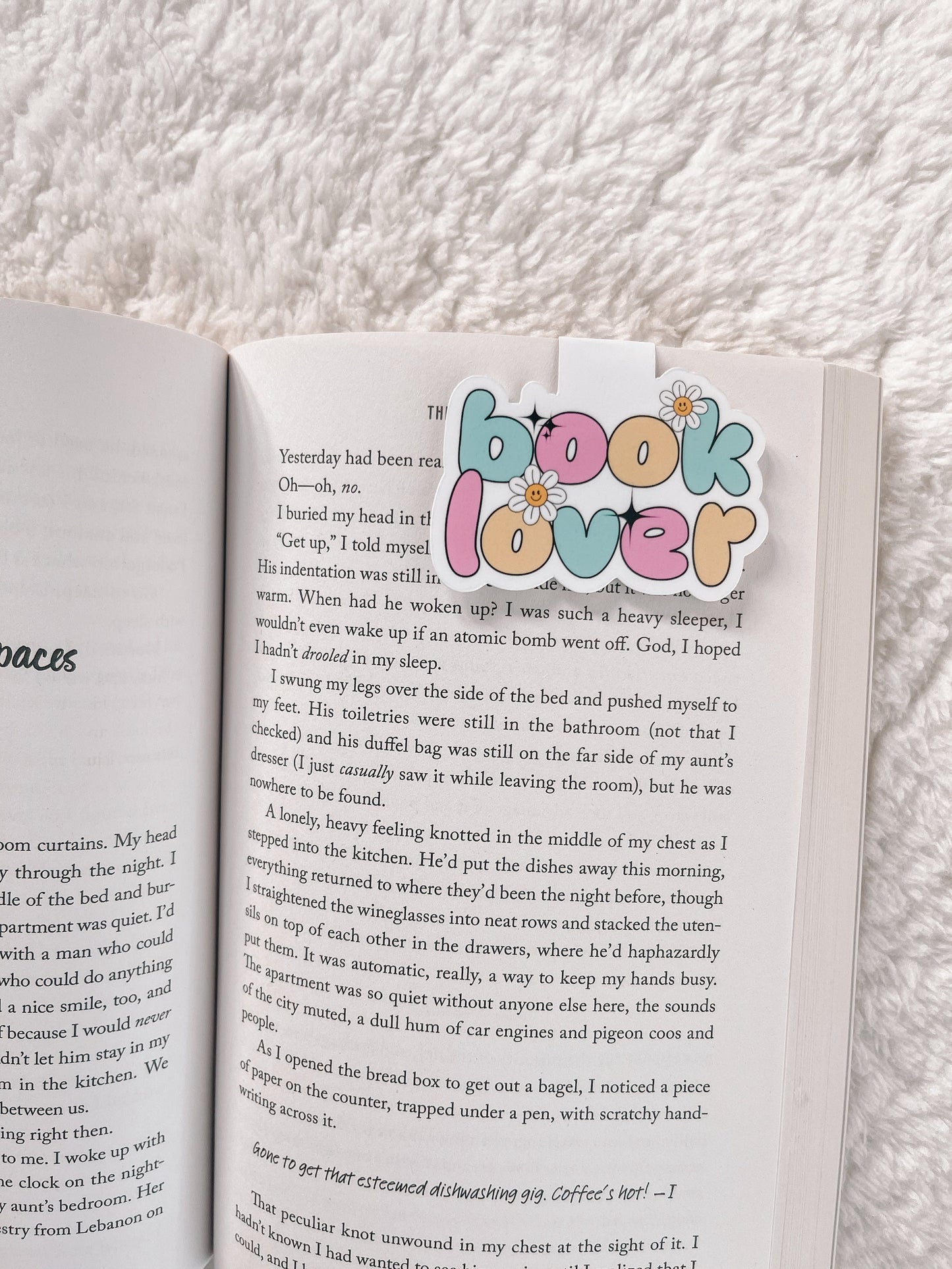 Book Lover Magnetic Bookmark