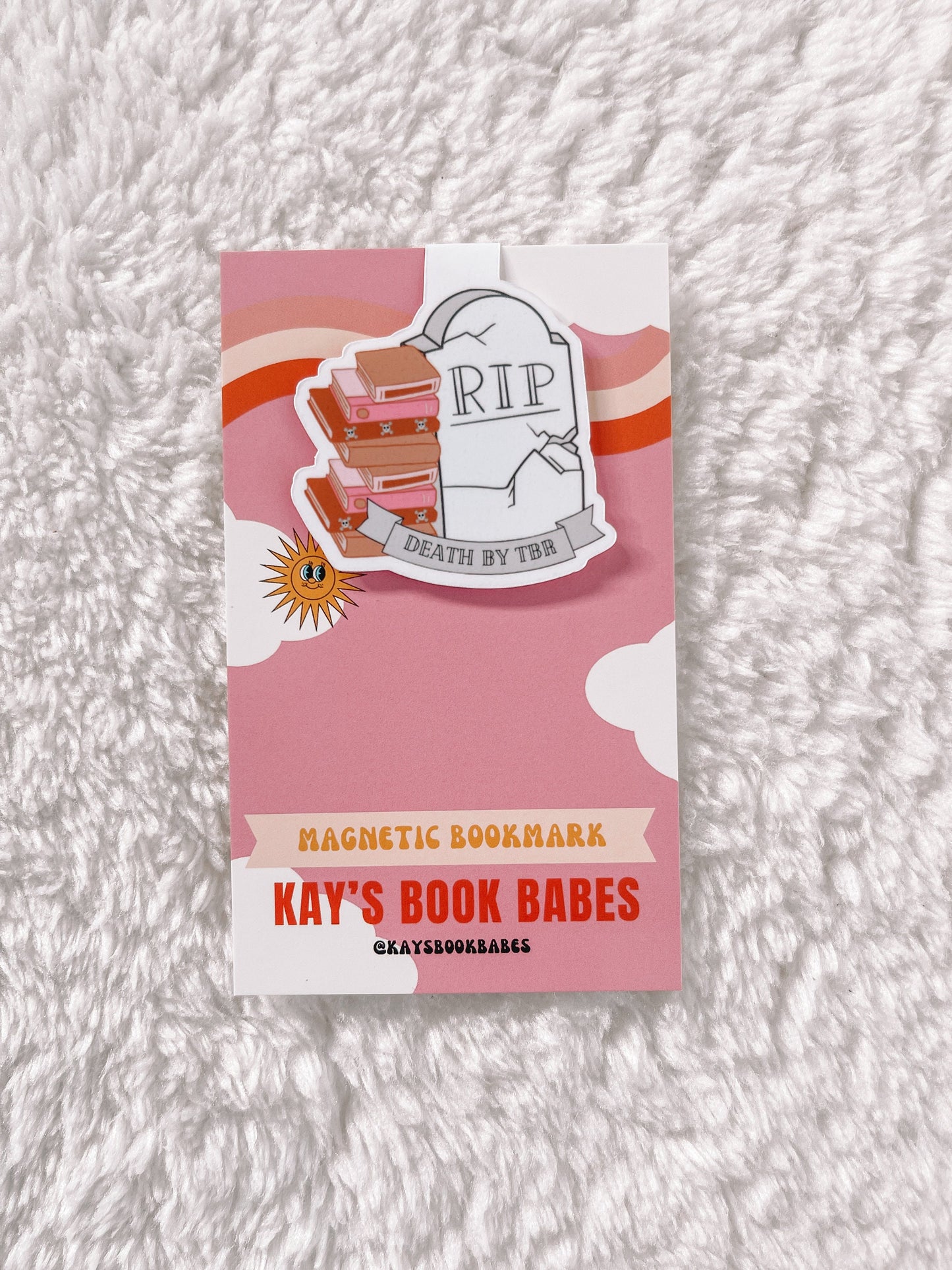 Death By TBR Magnetic Bookmark