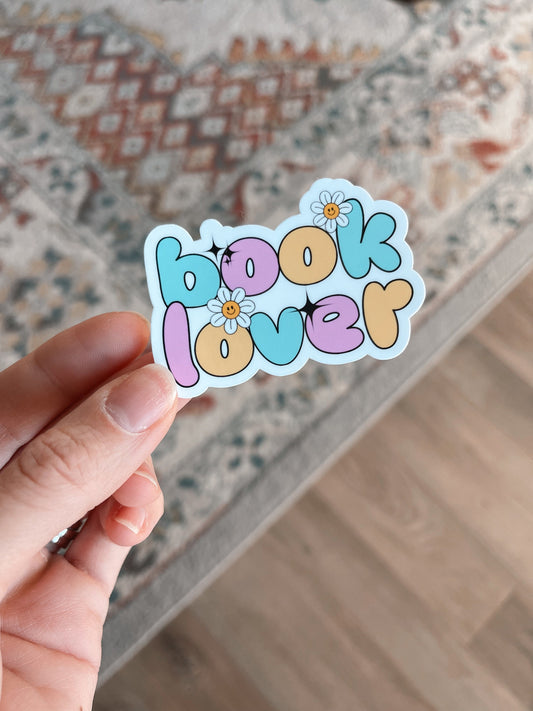 Book Lover Sticker