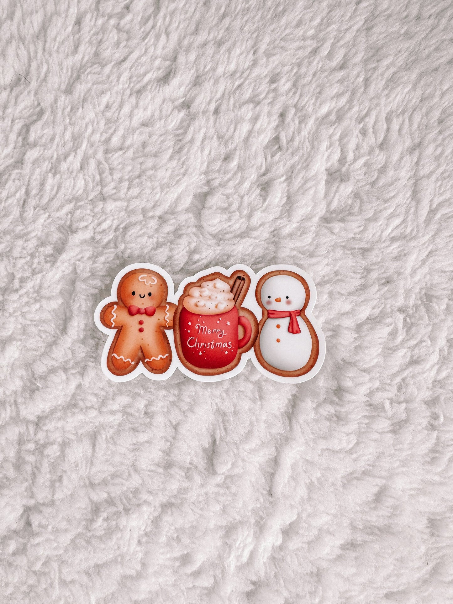 Merry Christmas Cookies Christmas Sticker