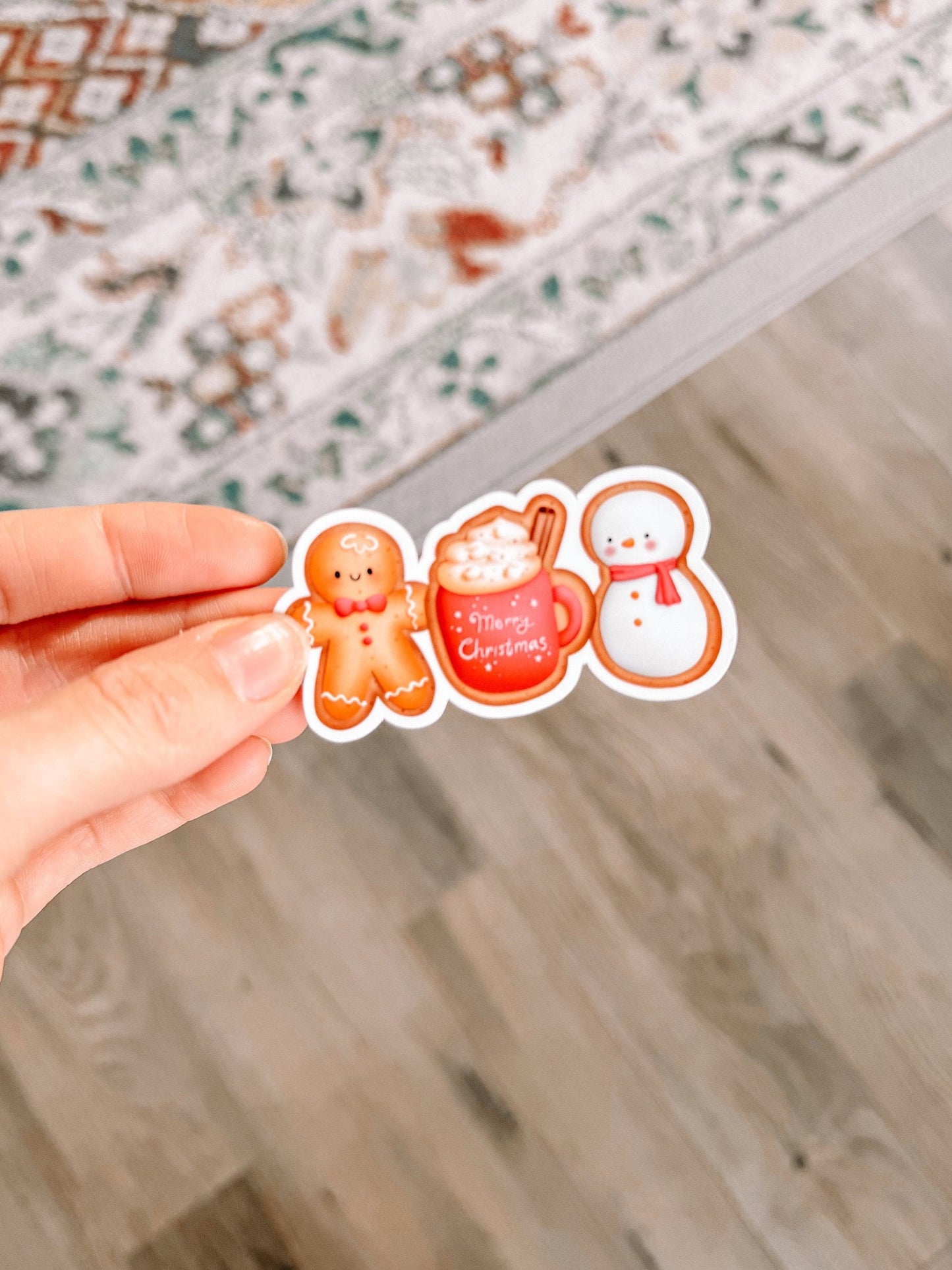 Merry Christmas Cookies Christmas Sticker