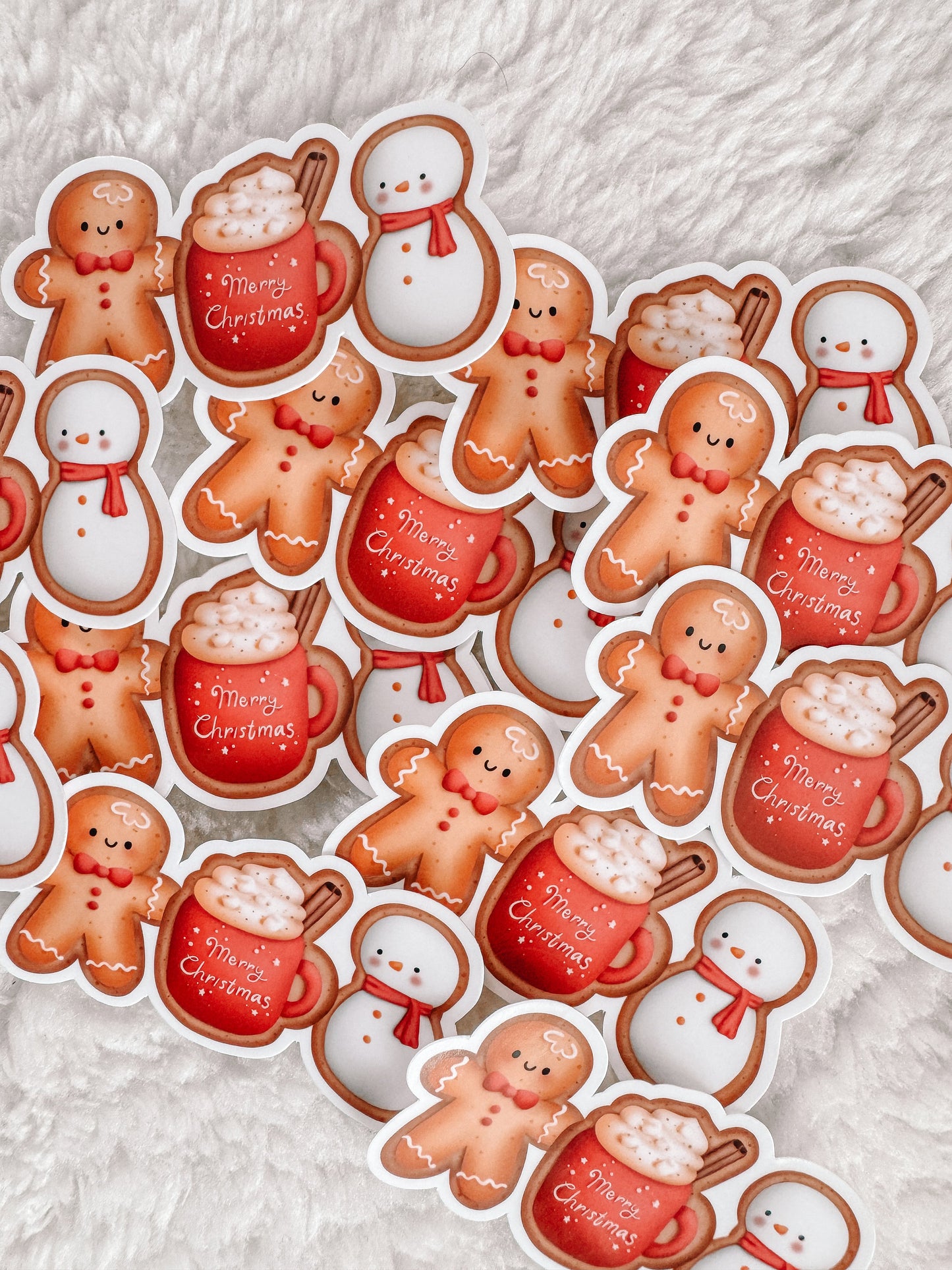 Merry Christmas Cookies Christmas Sticker