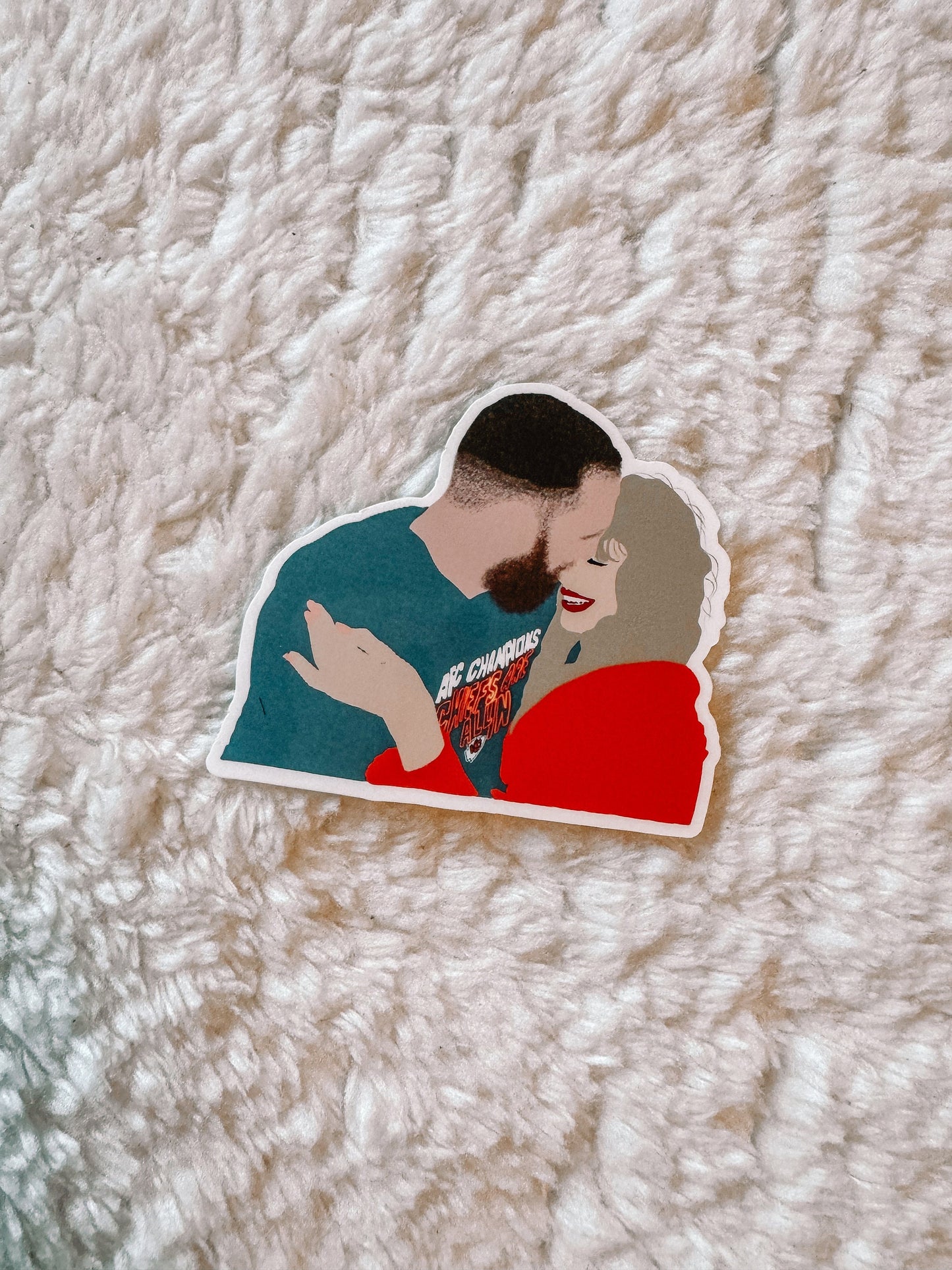 Taylor Swift Travis Kelce Sticker