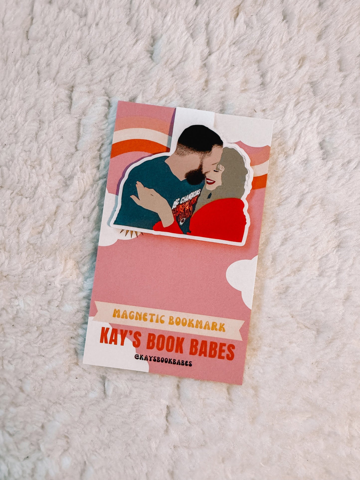 Taylor Swift Travis Kelce Magnetic Bookmark