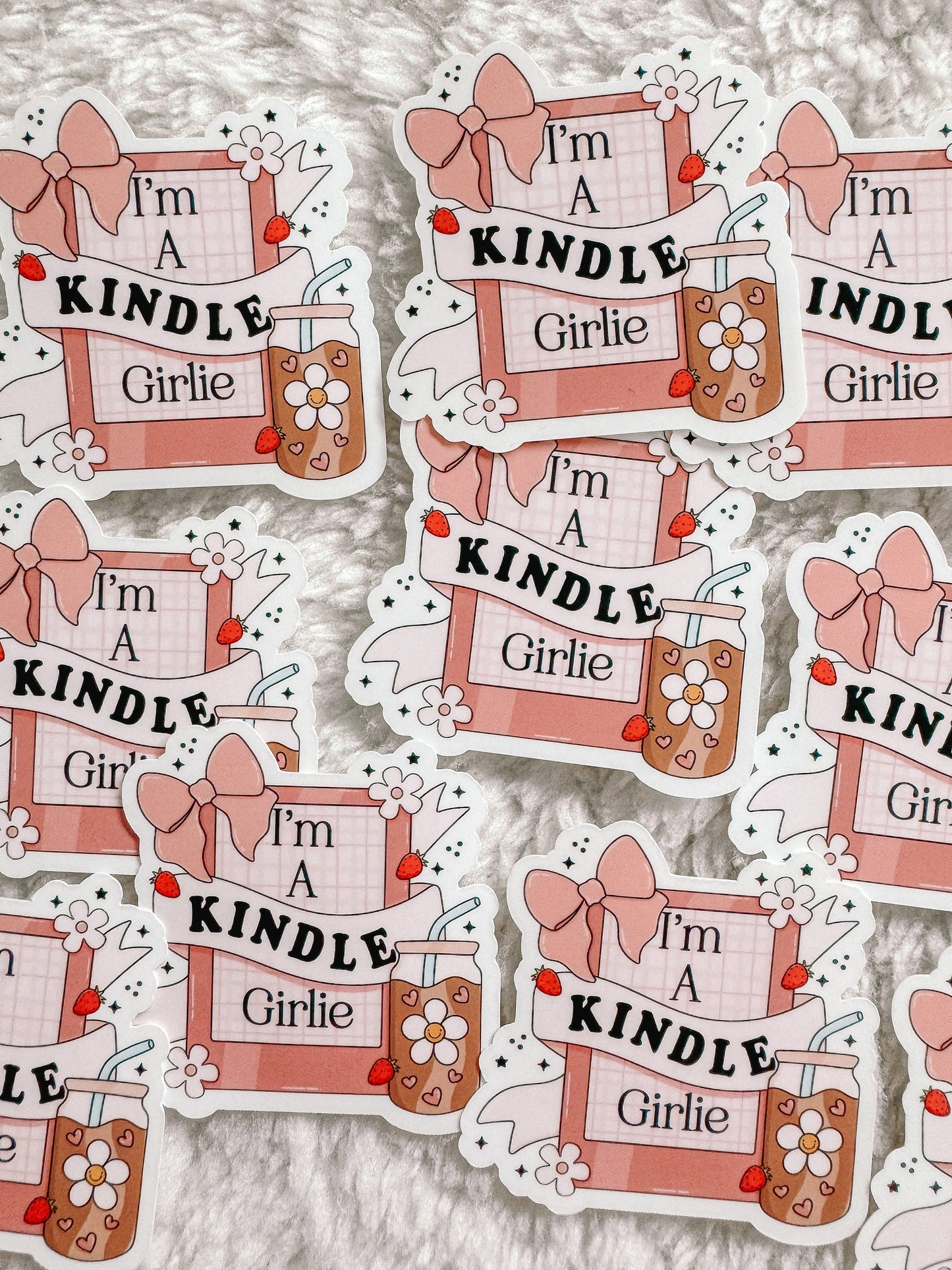 I’m A Kindle Girlie Sticker