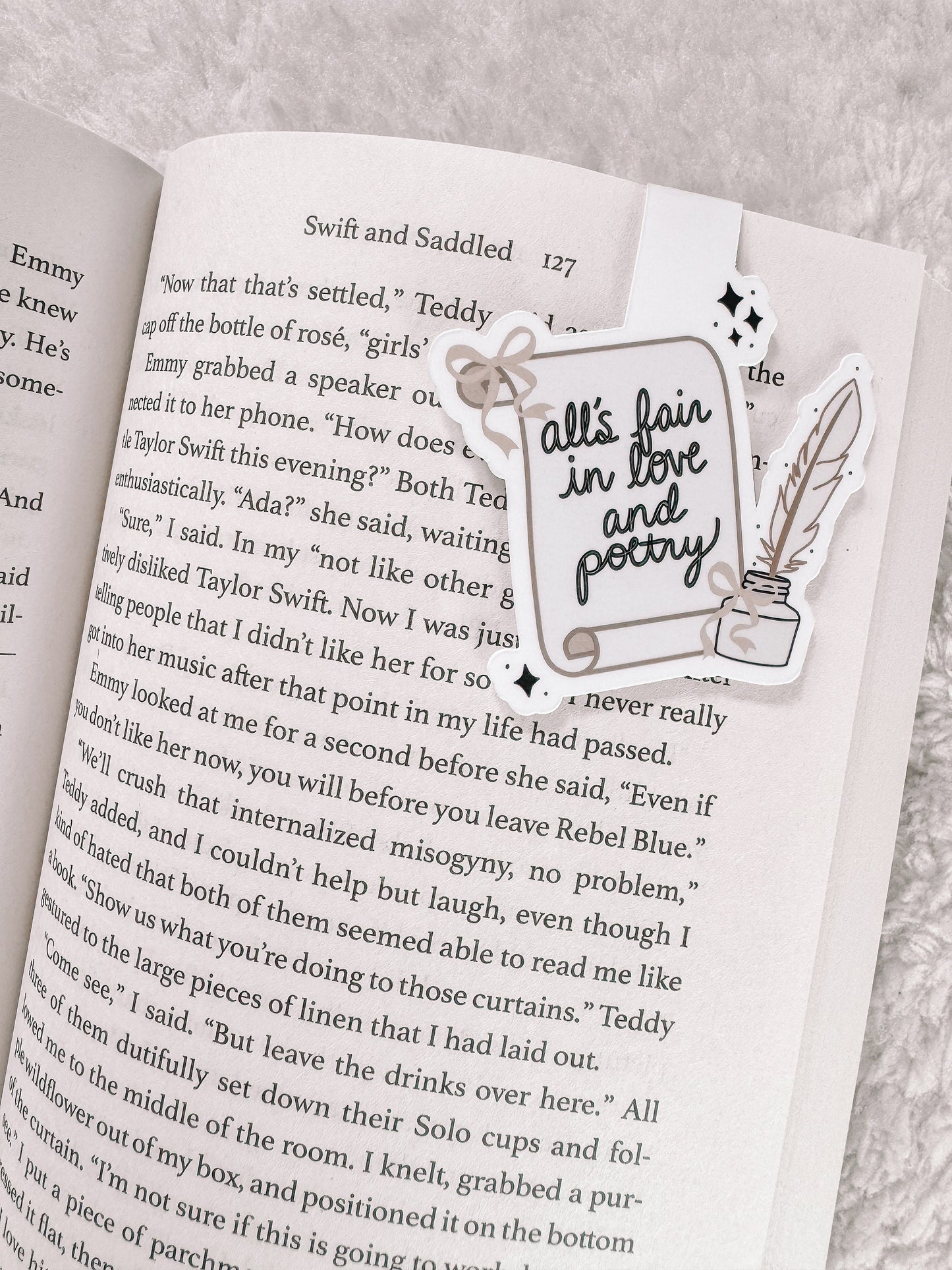 Taylor Swift All’s Fair In Love And Poetry Magnetic Bookmark