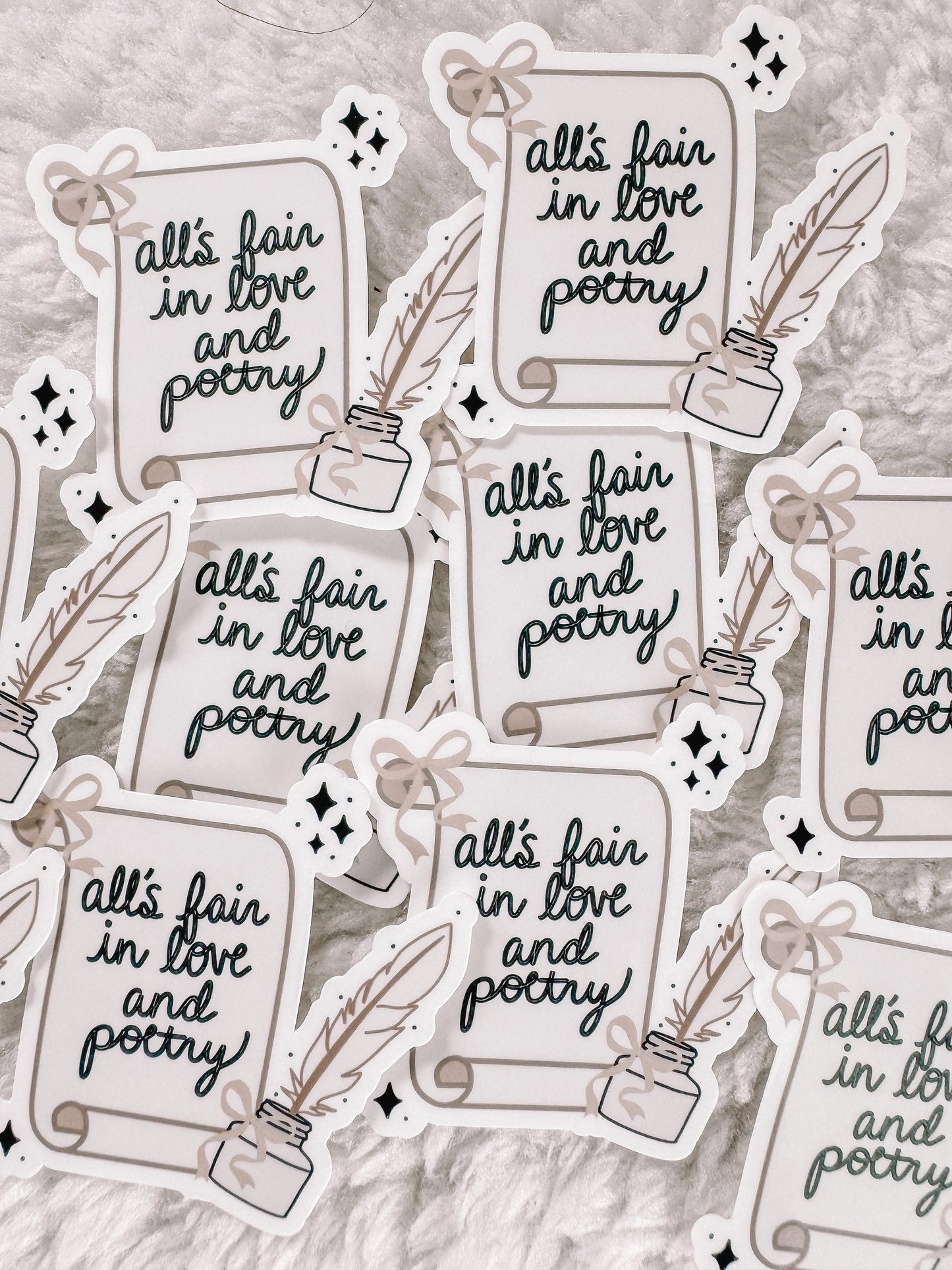 Taylor Swift All’s Fair In Love And Poetry Sticker