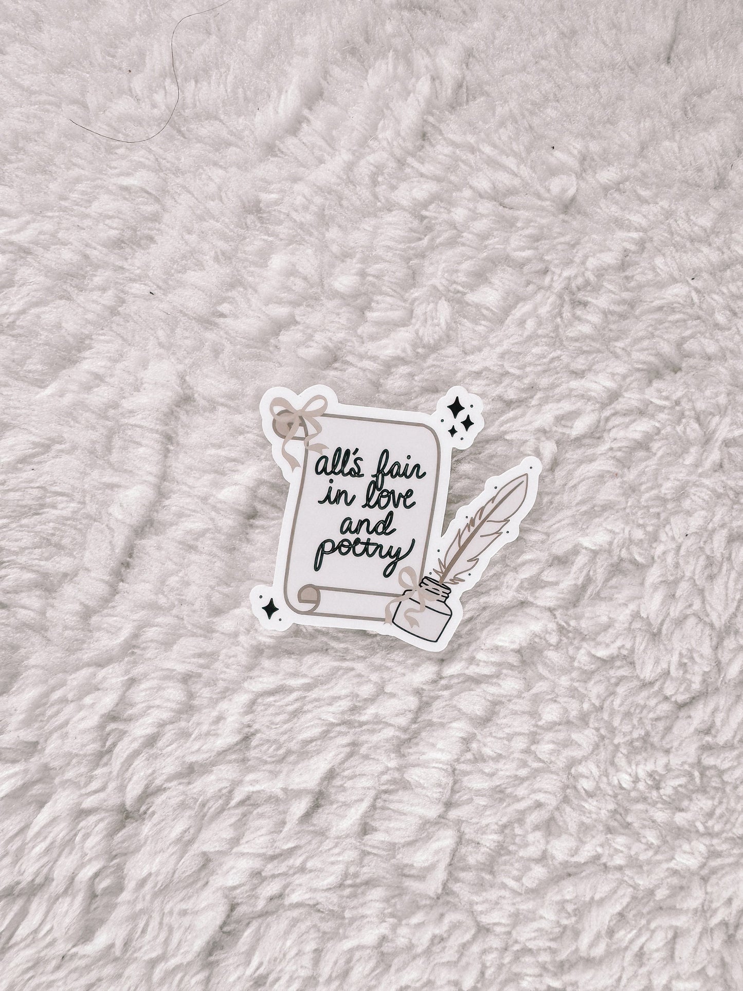 Taylor Swift All’s Fair In Love And Poetry Sticker