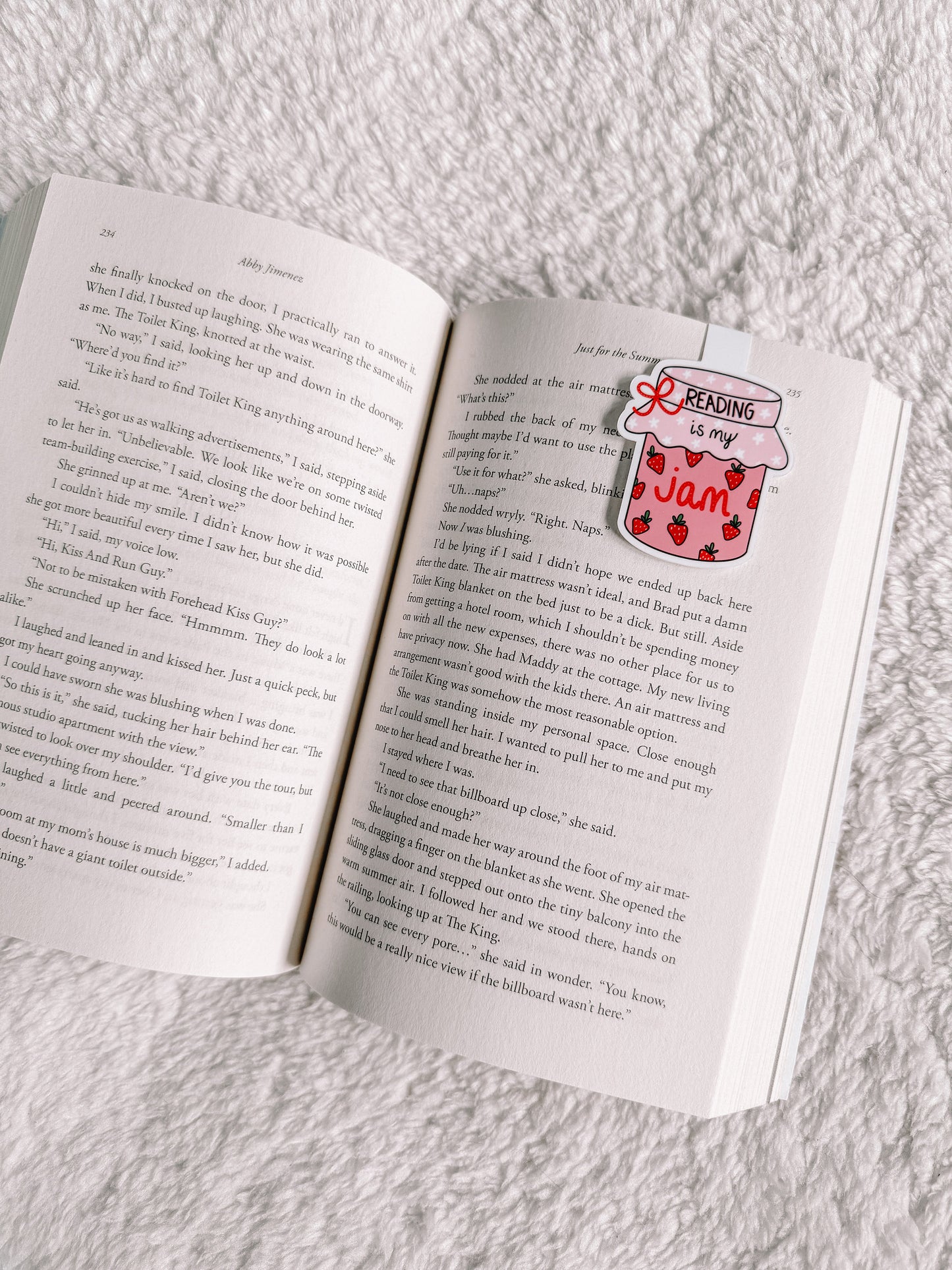 Reading Is My Jam Magnetic Bookmark